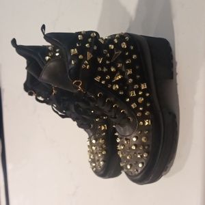 Cape Robbin Boots With Studded Details Style
